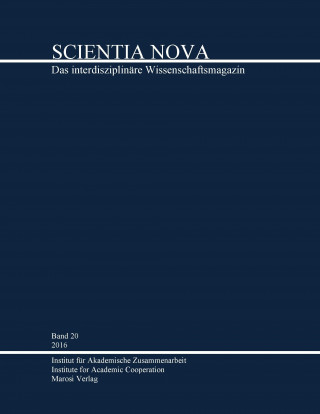 Carte Scientia Nova Band 20, 2016 Klaus U. Groth