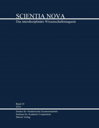 Book Scientia Nova Band 20, 2016 Klaus U. Groth