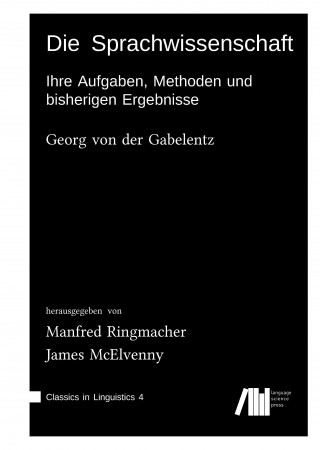 Knjiga Die Sprachwissenschaft Georg von der Gabelentz