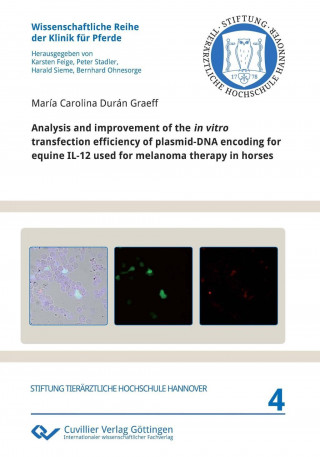 Kniha Analysis and improvement of the in vitro transfection efficiency of plasmid-DNA encoding for equine IL-12 used for melanoma therapy in horses María Carolina Durán Graeff