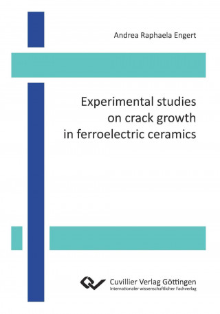 Könyv Experimental studies on crack growth in ferroelectric ceramics Andrea Raphaela Engert