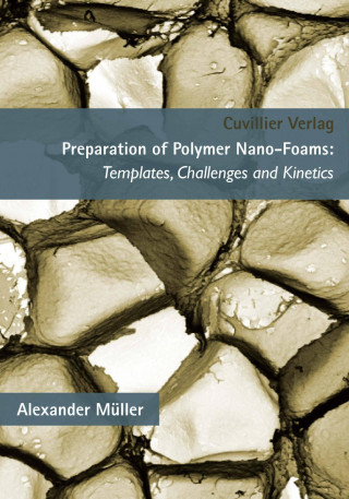 Könyv Preparation of Polymer Nano-Foams. Templates, Challenges and Kinetics Alexander Müller