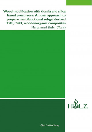 Carte Wood modification with titania and silica based precursors. A novel approach to prepare multifunctional sol-gel derived TiO2 / SiO2 wood-inorganic com Muhammad Shabir (Mahr)