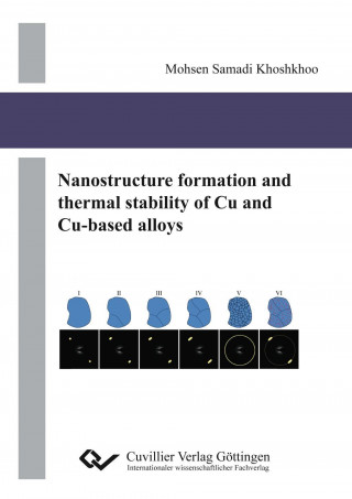 Kniha Nanostructure formation and thermal stability of Cu and Cu-based alloys Mohsen Samadi Khoshkhoo