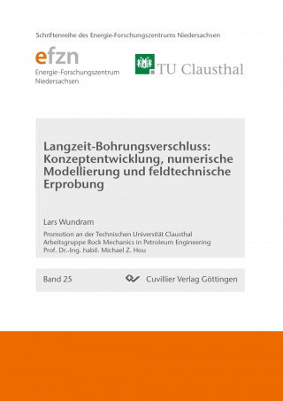 Livre Langzeit-Bohrungsverschluss: Konzeptentwicklung, numerische Modellierung und feldtechnische Erprobung Lars Wundram