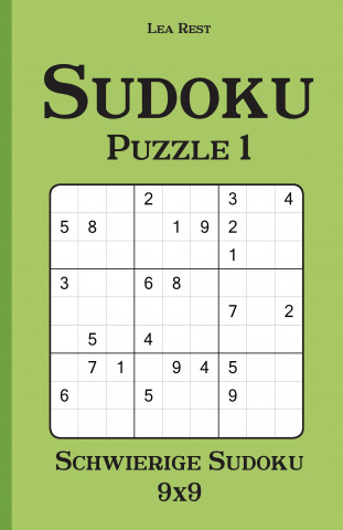 Kniha Sudoku Puzzle 1 Lea Rest