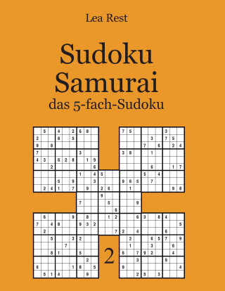 Kniha Sudoku Samurai Lea Rest