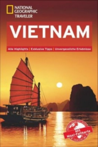Carte NATIONAL GEOGRAPHIC Reiseführer Vietnam mit Maxi-Faltkarte James Sullivan
