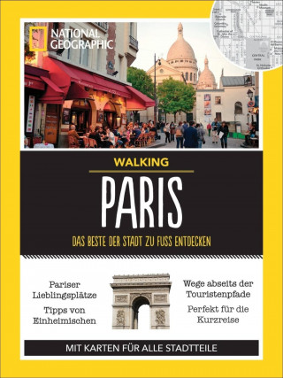 Carte National Geographic Walking Paris Pas Paschali