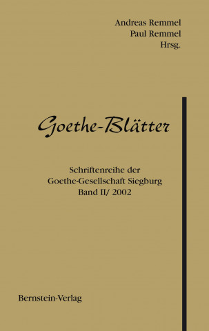 Carte Goethe-Blätter Andreas Remmel