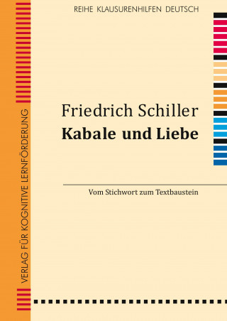 Książka Friedrich Schiller Kabale und Liebe Günther Nieberle