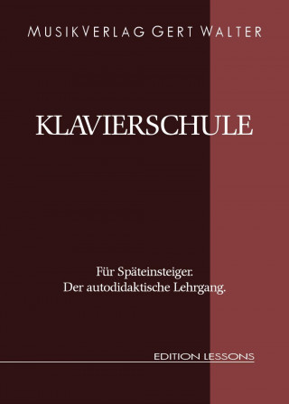 Libro Klavierschule für Späteinsteiger Gert Walter