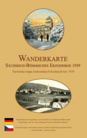 Nyomtatványok Wanderkarte vom Sächsisch-Böhmischen Erzgebirge 1939 Michael Schmidt