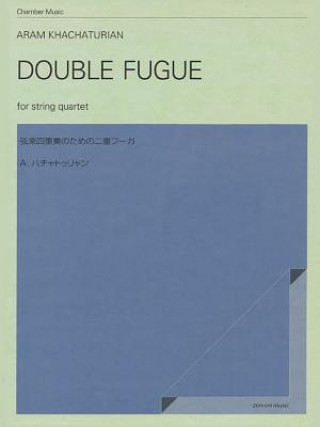 Książka Double Fugue for String Quartet Aram Khachaturian