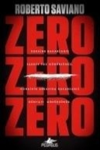 Kniha Zero Zero Zero Roberto Saviano