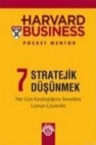 Książka Stratejik Düsünmek Pocket Mentor