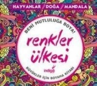 Carte Renkler Ülkesi Hayvanlar - Doga - Mandala Kolektif