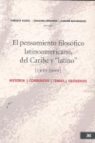 Könyv PENSAMIENTO FIL. LATINOAM. CARIBE-LATINO 
