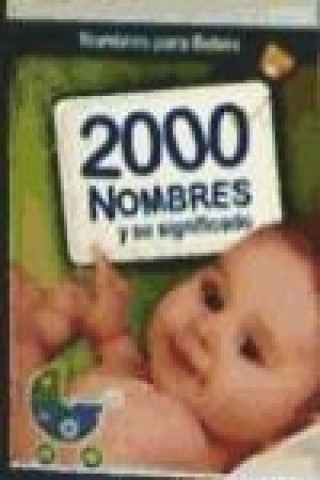Kniha 2000 NOMBRES Y SU SIGNIFICADO 