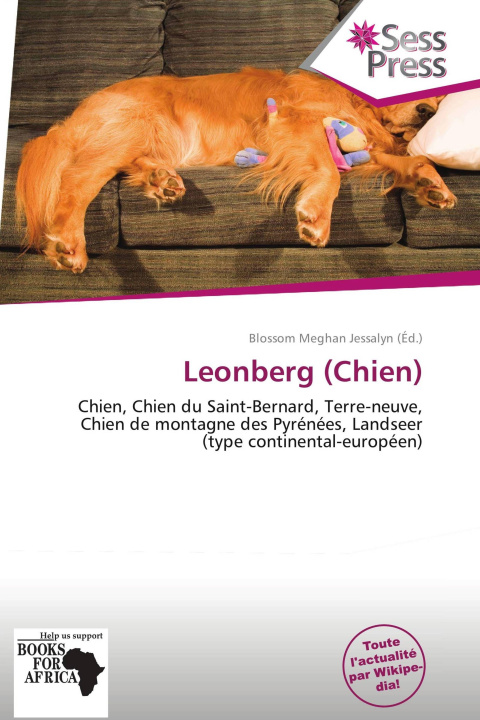 Knjiga Leonberg (Chien) Blossom Meghan Jessalyn
