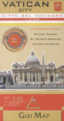 Materiale tipărite Vatican City Map 1 : 2 250 