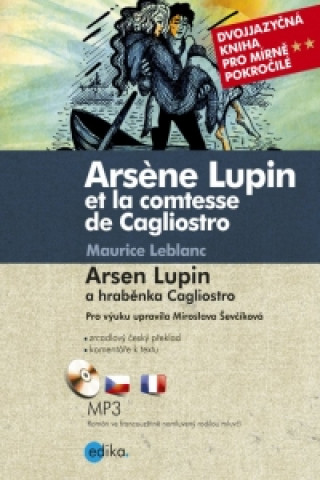 Carte Arsene Lupin et la comtesse de Cagliostro / Arsen Lupin a hraběnka Cagliostro Maurice Leblanc