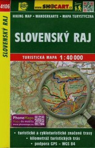 Materiale tipărite Slovenský ráj 1:40 000 (4106) 