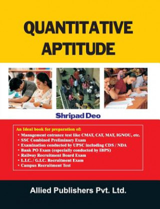 Kniha Quantitative Aptitude Shripad Deo