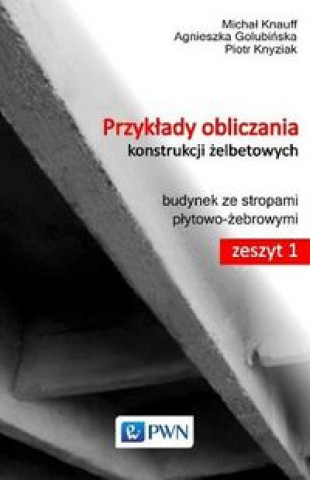 Kniha Przyklady obliczania konstrukcji zelbetowych Zeszyt 1 z plyta CD-ROM Michal Knauff
