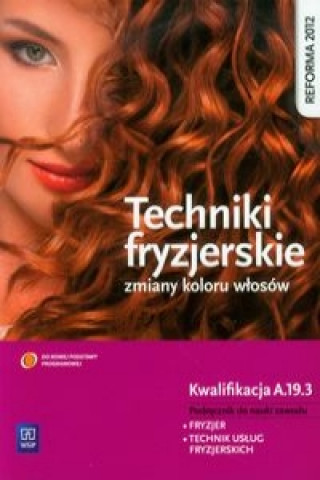 Kniha Techniki fryzjerskie zmiany koloru wlosow Podrecznik do nauki zawodu Malgorzata Richter