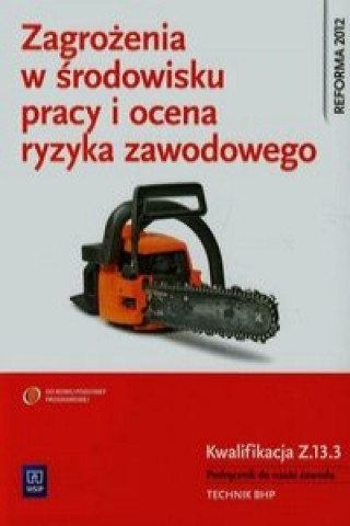 Kniha Zagrozenia w srodowisku pracy i ocena ryzyka zawodowego Podrecznik do nauki zawodu Kwalifikacja Z.13.3 Tadeusz Cieszkowski