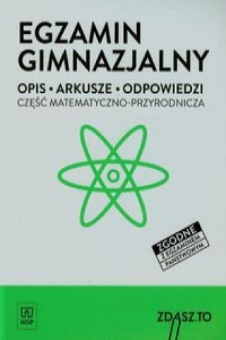 Könyv Egzamin gimnazjalny Czesc matematyczno-przyrodnicza 