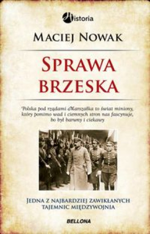 Könyv Sprawa brzeska Maciej Nowak