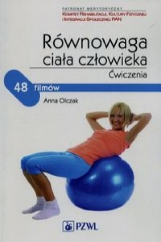 Book Rownowaga ciala czlowieka Cwiczenia Anna Olczak