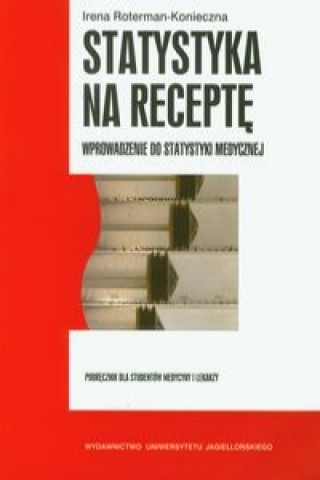 Książka Statystyka na recepte z plyta CD Irena Roterman-Konieczna
