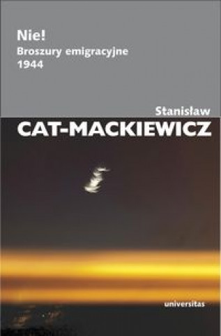 Kniha Nie! Stanislaw Cat-Mackiewicz