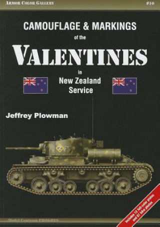 Könyv Camouflage & Markings of the Valentines in New Zealand Service Jeffrey Plowman