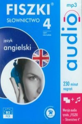 Articole de papetărie FISZKI audio Jezyk angielski Slownictwo 4 Patrycja Wojsyk