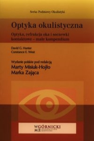 Kniha Optyka okulistyczna Hunter David G.