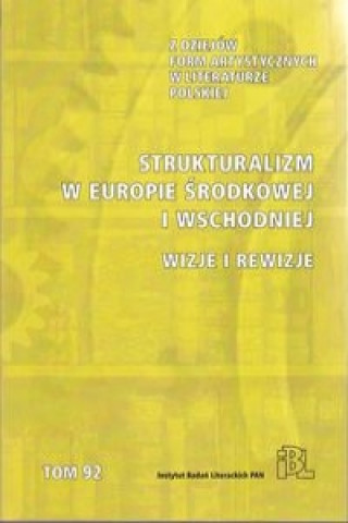 Könyv Strukturalizm w Europie Srodkowej i Wschodniej 