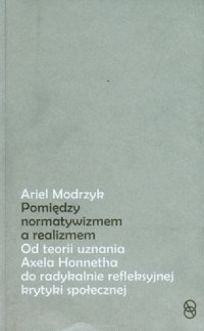Kniha Miedzy normatywizmem a realizmem Ariel Modrzyk