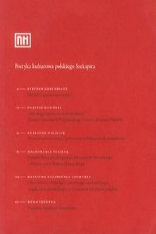 Buch Poetyka kulturowa Polskiego Szekspira 