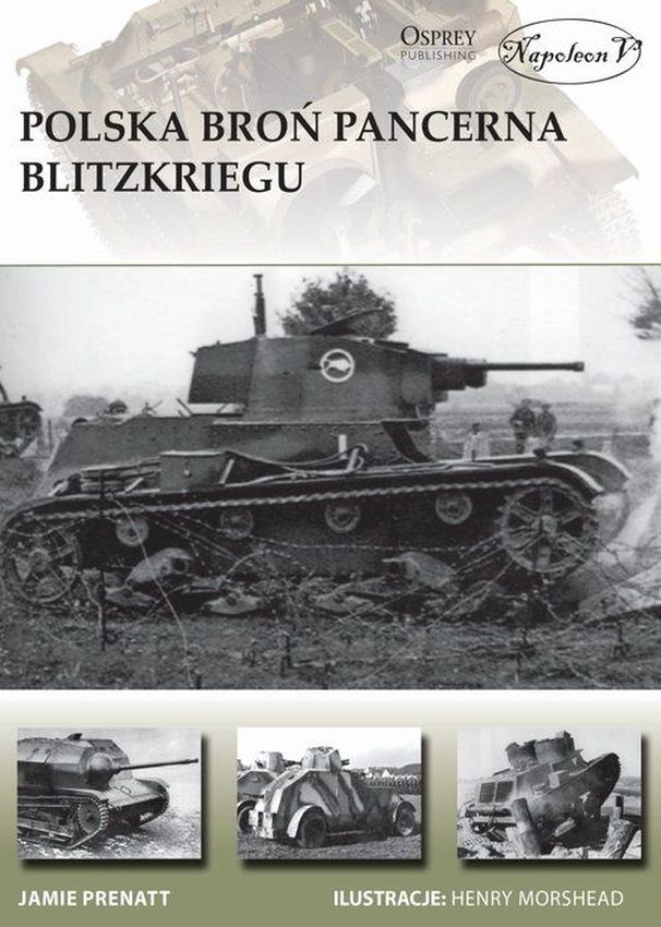 Kniha Polska bron pancerna Blitzkriegu Jamie Prenatt
