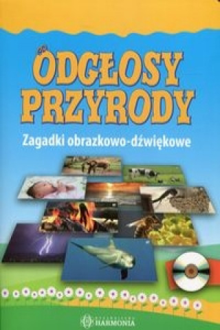 Könyv Odglosy przyrody Teczka Zagadki obrazkowo-dzwiekowe z plyta CD 
