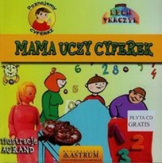 Kniha Poznajemy cyferki Mama uczy cyferek + CD Lech Tkaczyk