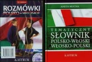 Book Slownik tematyczny polsko-wloski wlosko-polski + CD Aneta Mucha