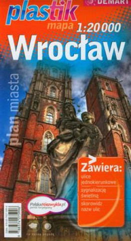 Tlačovina Wroclaw plan miasta 1:20 000 