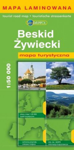 Tiskovina Beskid Zywiecki Mapa turystyczna 1:50 000  laminowana 