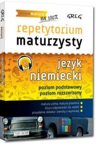 Könyv Repetytorium maturzysty Jezyk niemiecki Poziom podstawowy Poziom rozszerzony + CD Adrian Golis