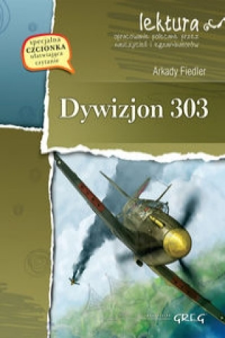 Book Dywizjon 303 wydanie z opracowaniem i streszczeniem Arkady Fiedler